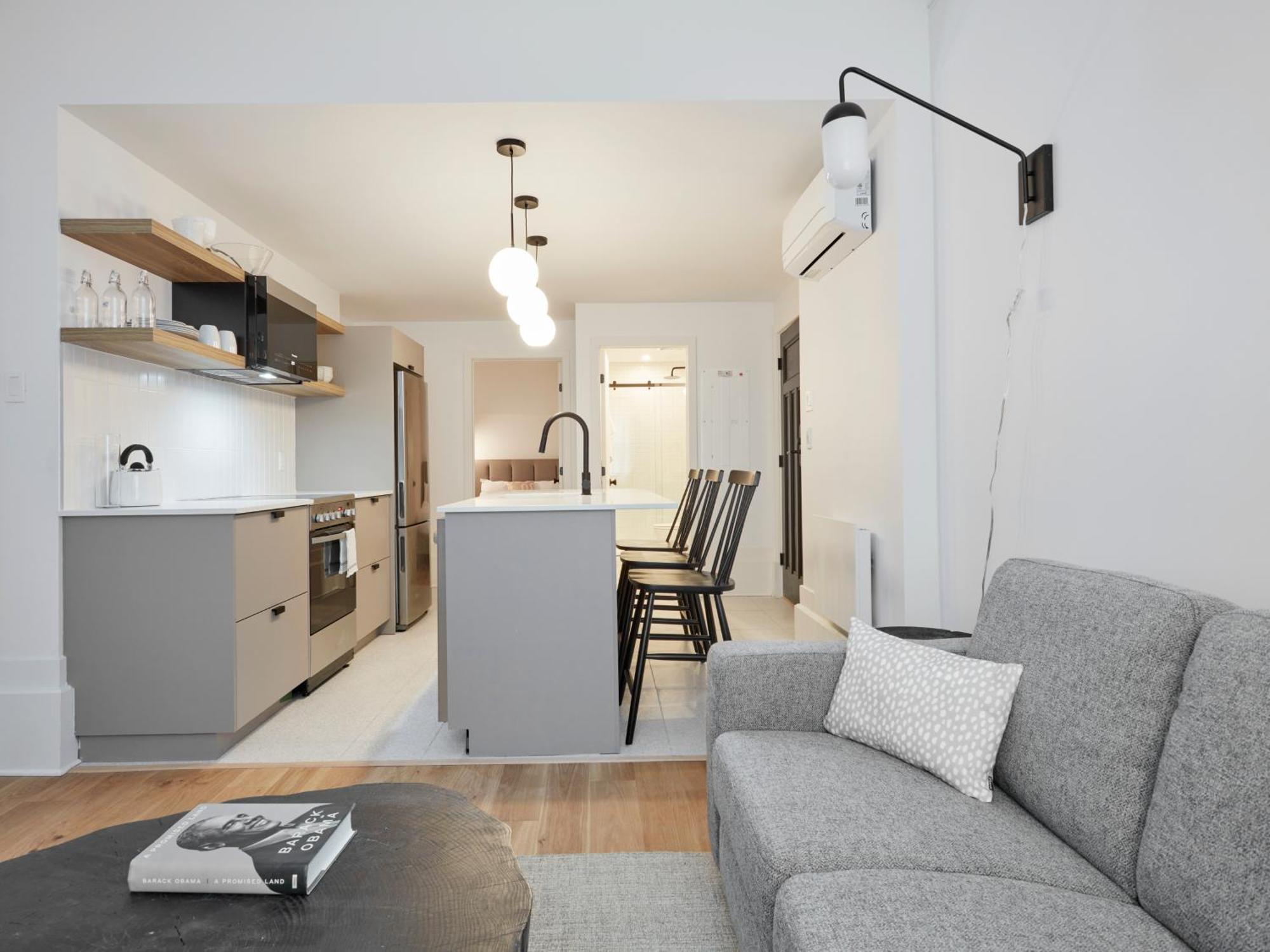 Ch-Apartments, Downtown Монреаль Номер фото